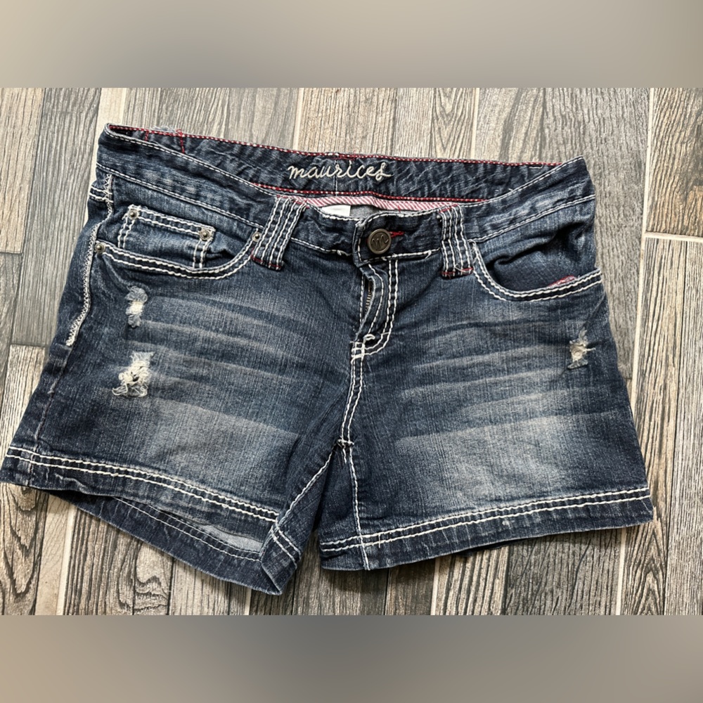 Maurices Jean shorts women size 7/8